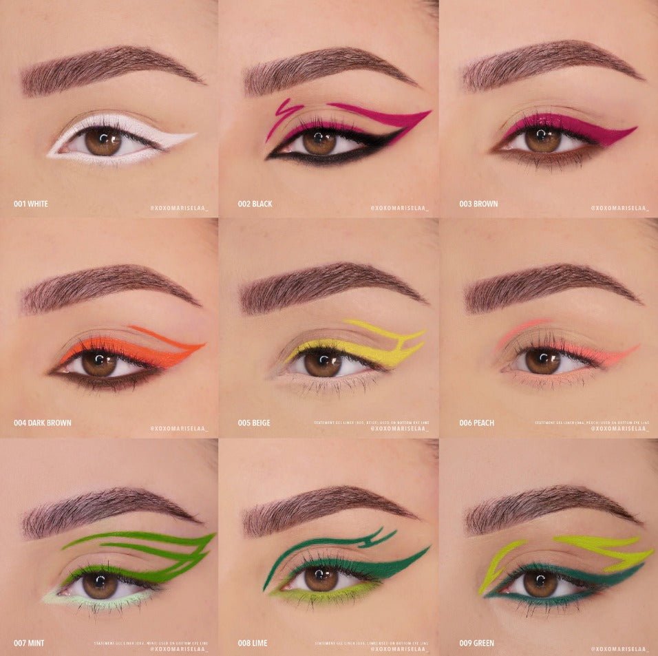 Glamour Us_Moira_Makeup_Statement Gel Eyeliner_White_STL001 The best affordable Latina and Mexican makeup, beauty and cosmetics supply store in Chula Vista, San Diego