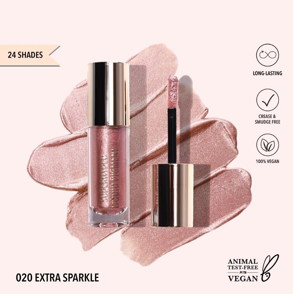 Glamour Us_Moira_Makeup_Superhyped Liquid Pigment_Extra Sparkle_SLP020 The best affordable Latina and Mexican makeup, beauty and cosmetics supply store in Chula Vista, San Diego