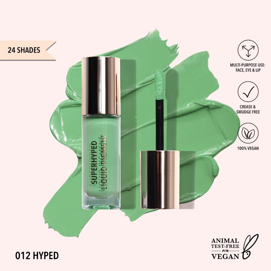 Glamour Us_Moira_Makeup_Superhyped Liquid Pigment_Hyped_SLP012 The best affordable Latina and Mexican makeup, beauty and cosmetics supply store in Chula Vista, San Diego