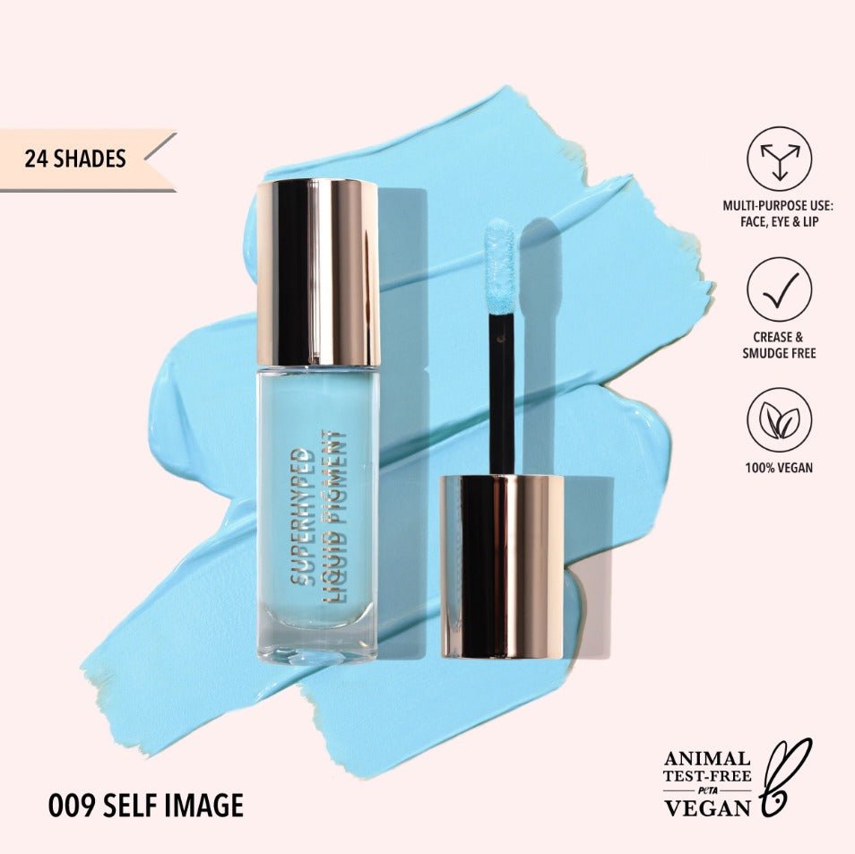 Glamour Us_Moira_Makeup_Superhyped Liquid Pigment_Self Image_SLP009 The best affordable Latina and Mexican makeup, beauty and cosmetics supply store in Chula Vista, San Diego