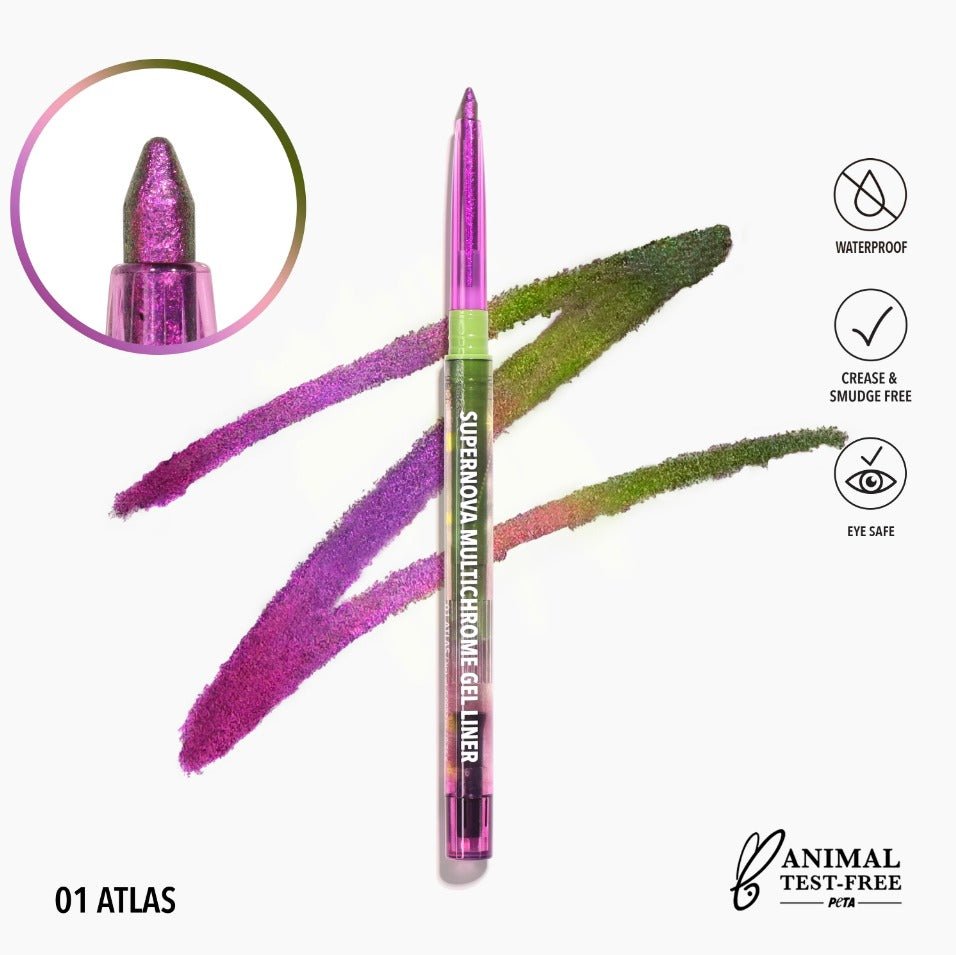 Glamour Us_Moira_Makeup_Supernova Multichrome Gel Liner_Atlas_SMGL001 The best affordable Latina and Mexican makeup, beauty and cosmetics supply store in Chula Vista, San Diego