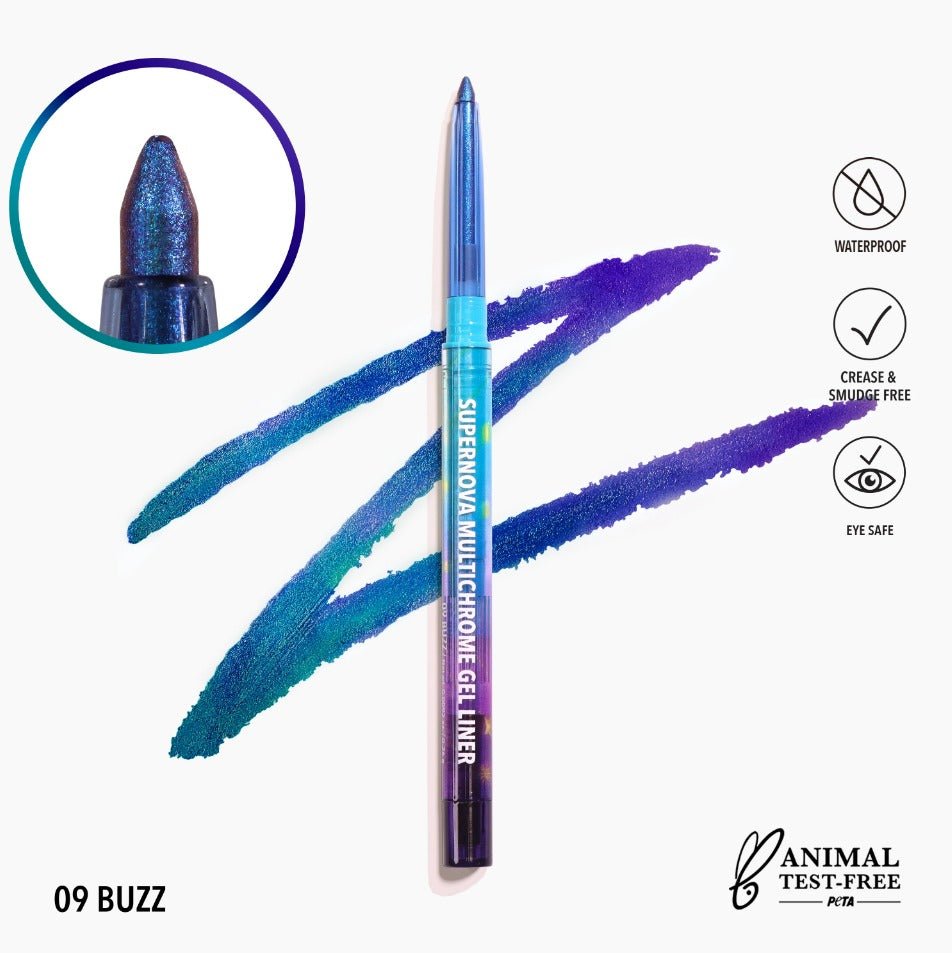 Glamour Us_Moira_Makeup_Supernova Multichrome Gel Liner_Buzz_SMGL009 The best affordable Latina and Mexican makeup, beauty and cosmetics supply store in Chula Vista, San Diego