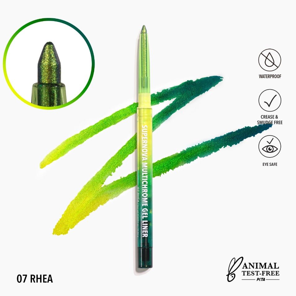 Glamour Us_Moira_Makeup_Supernova Multichrome Gel Liner_Rhea_SMGL007 The best affordable Latina and Mexican makeup, beauty and cosmetics supply store in Chula Vista, San Diego