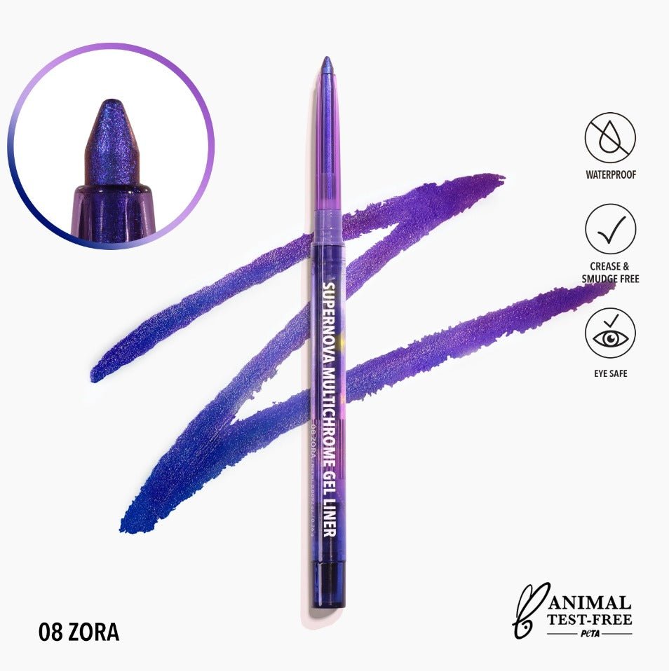 Glamour Us_Moira_Makeup_Supernova Multichrome Gel Liner_Zora_SMGL008