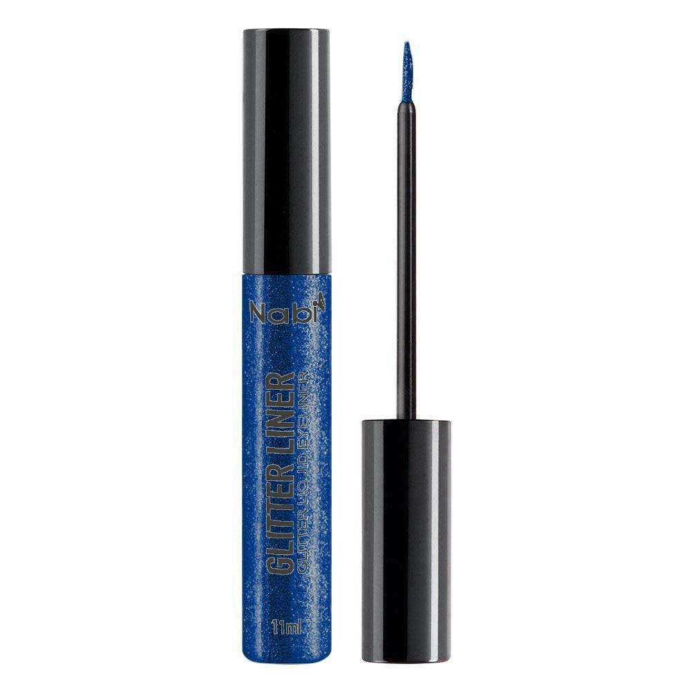 Glamour Us_Nabi_Makeup_Glitter Liquid Eyeliner_Blue_ELG72 - 4 The best affordable Latina and Mexican makeup, beauty and cosmetics supply store in Chula Vista, San Diego