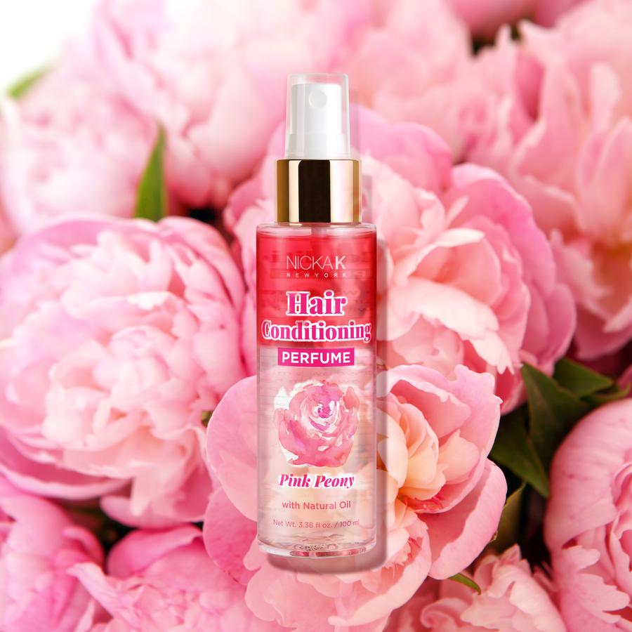 Glamour Us_Nicka K_Hair_Hair Conditioning Perfume_Pink Peony_HAPU02 The best affordable Latina and Mexican makeup, beauty and cosmetics supply store in Chula Vista, San Diego