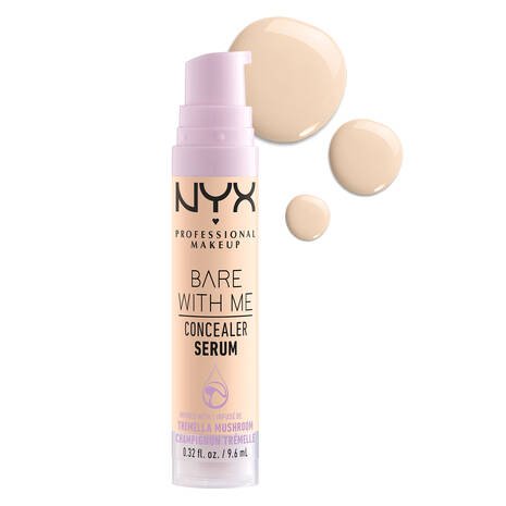 Glamour Us_NYX_Makeup_Bare With Me Concealer Serum_Fair_BWMCCS01 The best affordable Latina and Mexican makeup, beauty and cosmetics supply store in Chula Vista, San Diego