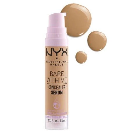 Glamour Us_NYX_Makeup_Bare With Me Concealer Serum_Medium_BWMCCS07 The best affordable Latina and Mexican makeup, beauty and cosmetics supply store in Chula Vista, San Diego