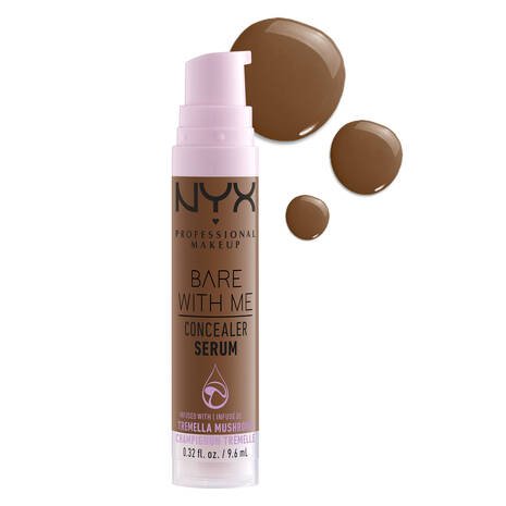 Glamour Us_NYX_Makeup_Bare With Me Concealer Serum_Mocha_BWMCCS11 The best affordable Latina and Mexican makeup, beauty and cosmetics supply store in Chula Vista, San Diego
