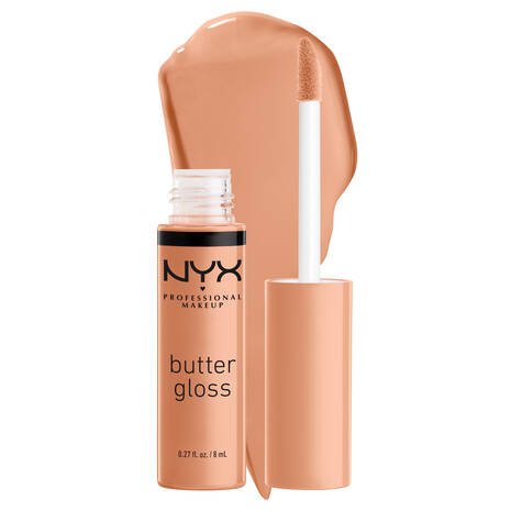 Glamour Us_NYX_Makeup_Butter Gloss_Fortune Cookie_BLG13 Latina makeup, beauty and skincare supply store Mexican makeup products