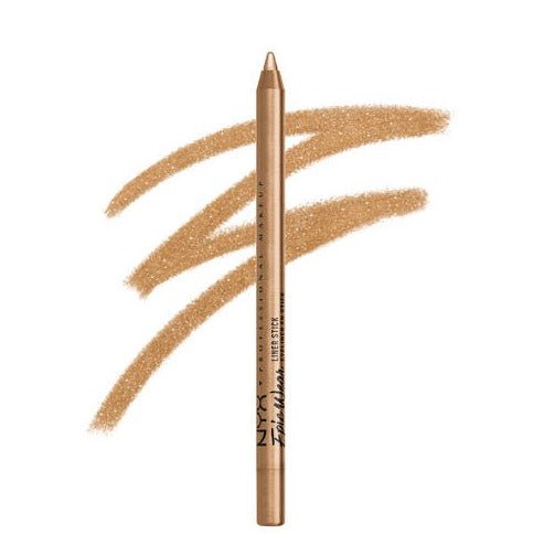 Glamour Us_NYX_Makeup_Epic Wear Waterproof Eyeliner Pencil_Gold Plated_EWLS02 The best affordable Latina and Mexican makeup, beauty and cosmetics supply store in Chula Vista, San Diego