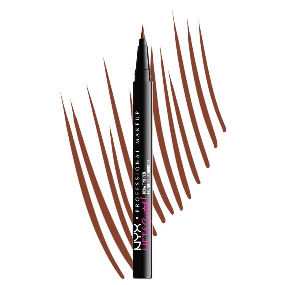 Glamour Us_NYX_Makeup_Lift & Snatch! Eyebrow Tint Pen_Auburn_LAS02 The best affordable Latina and Mexican makeup, beauty and cosmetics supply store in Chula Vista, San Diego