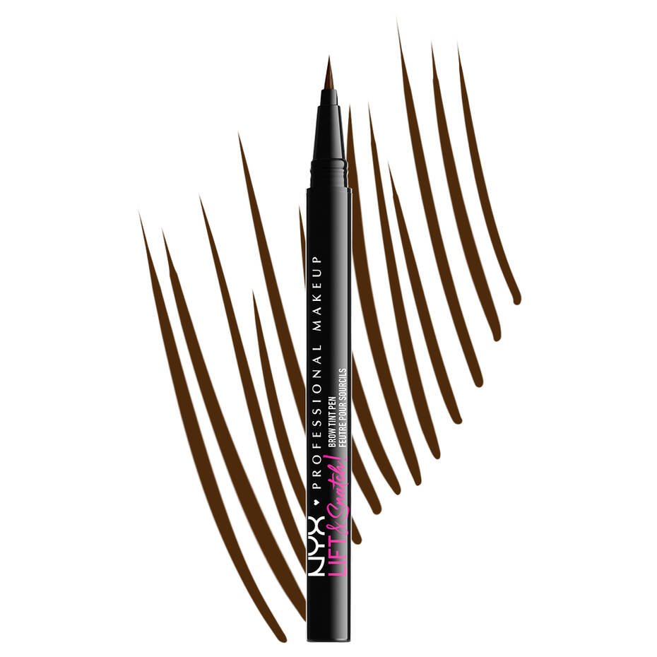 Glamour Us_NYX_Makeup_Lift & Snatch! Eyebrow Tint Pen_Espresso_LAS08 The best affordable Latina and Mexican makeup, beauty and cosmetics supply store in Chula Vista, San Diego