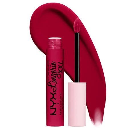 Glamour Us_NYX_Makeup_Lip Lingerie XXL Matte Liquid Lipstick_Stamina_LXXL21 The best affordable Latina and Mexican makeup, beauty and cosmetics supply store in Chula Vista, San Diego