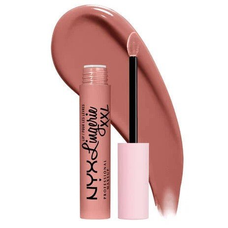 Glamour Us_NYX_Makeup_Lip Lingerie XXL Matte Liquid Lipstick_Undressed_LXXL01 The best affordable Latina and Mexican makeup, beauty and cosmetics supply store in Chula Vista, San Diego