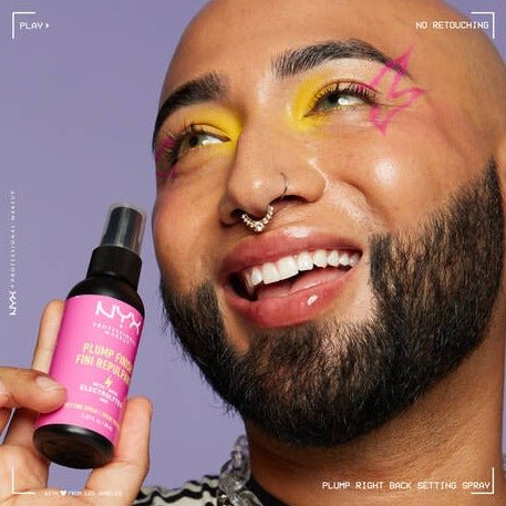 Glamour Us_NYX_Makeup_Plump Finish Fini Repulpant Setting Spray__MSS04 The best affordable Latina and Mexican makeup, beauty and cosmetics supply store in Chula Vista, San Diego