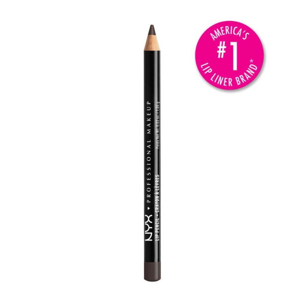 Glamour Us_NYX_Makeup_Slim Lip Liner Pencil_Auburn_SPL801 Latina makeup, beauty and skincare supply store Mexican makeup products