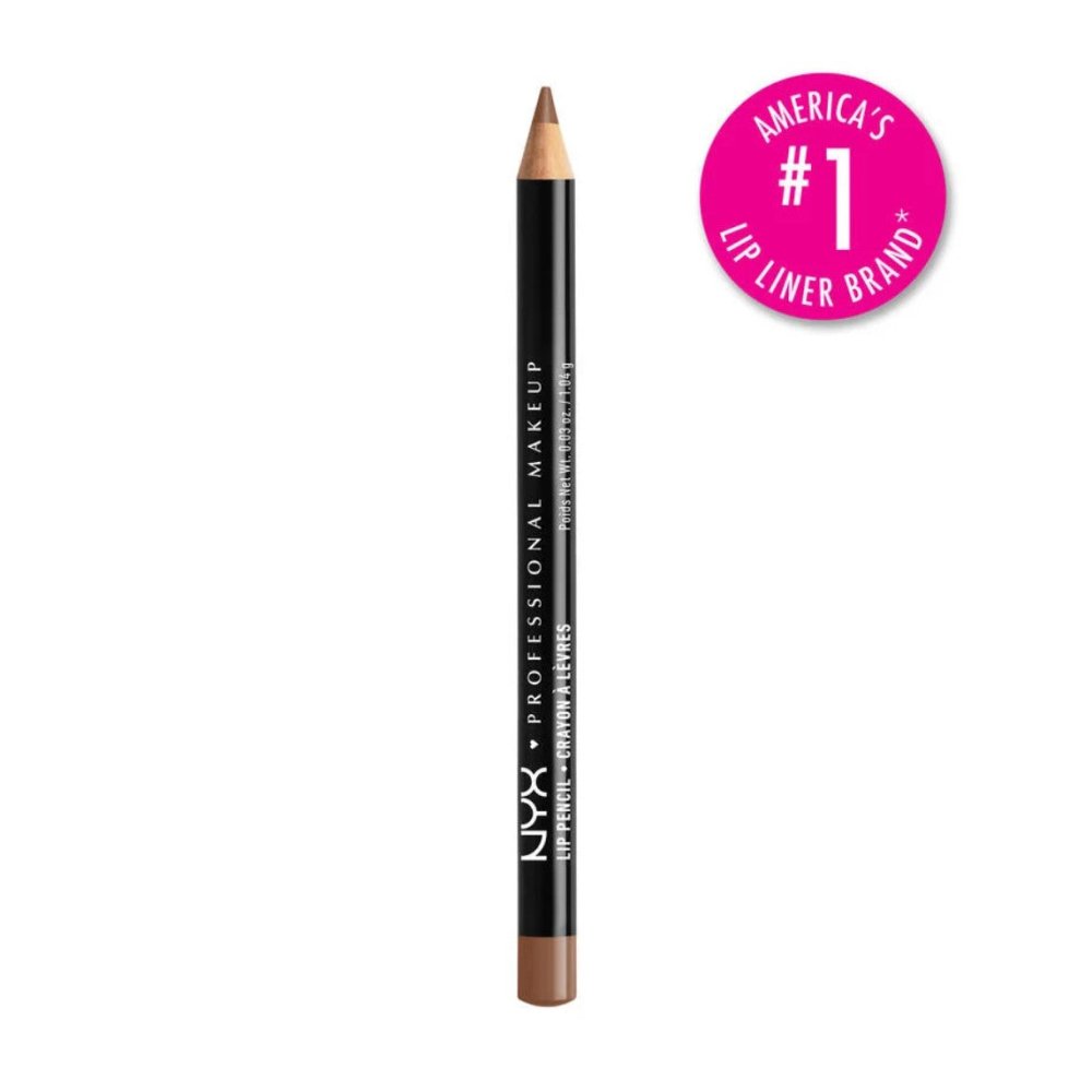 Glamour Us_NYX_Makeup_Slim Lip Liner Pencil_Auburn_SPL801 Latina makeup, beauty and skincare supply store Mexican makeup products