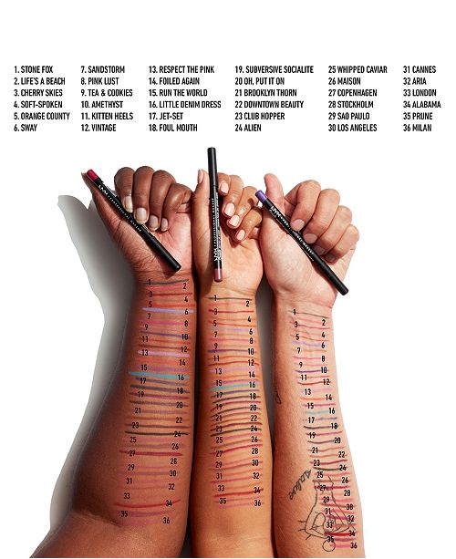 Glamour Us_NYX_Makeup_Suede Lip Liner Pencil_Cherry Skies_SMLL03 The best affordable Latina and Mexican makeup, beauty and cosmetics supply store in Chula Vista, San Diego