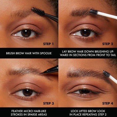 Glamour Us_NYX_Makeup_The Brow Glue Instant Eyebrow Styler Gel_Clear_TBG01 The best affordable Latina and Mexican makeup, beauty and cosmetics supply store in Chula Vista, San Diego