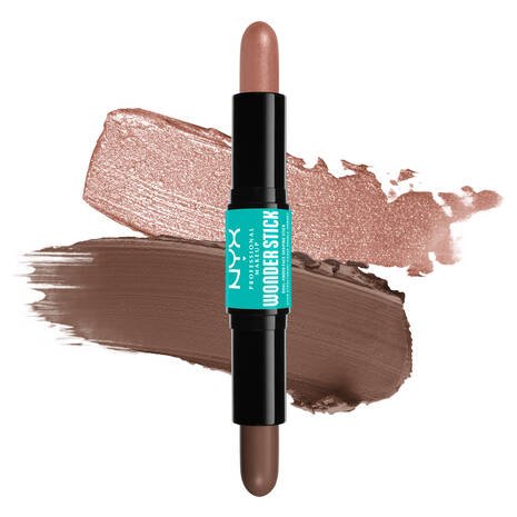 Glamour Us_NYX_Makeup_Wonder Stick Contour & Highlighter Stick_Light Medium_WSR03 The best affordable Latina and Mexican makeup, beauty and cosmetics supply store in Chula Vista, San Diego