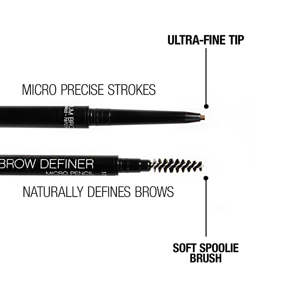 Glamour Us_Palladio_Makeup_Eyebrow Definer Micro Pencil_Taupe_MBR01 The best affordable Latina and Mexican makeup, beauty and cosmetics supply store in Chula Vista, San Diego