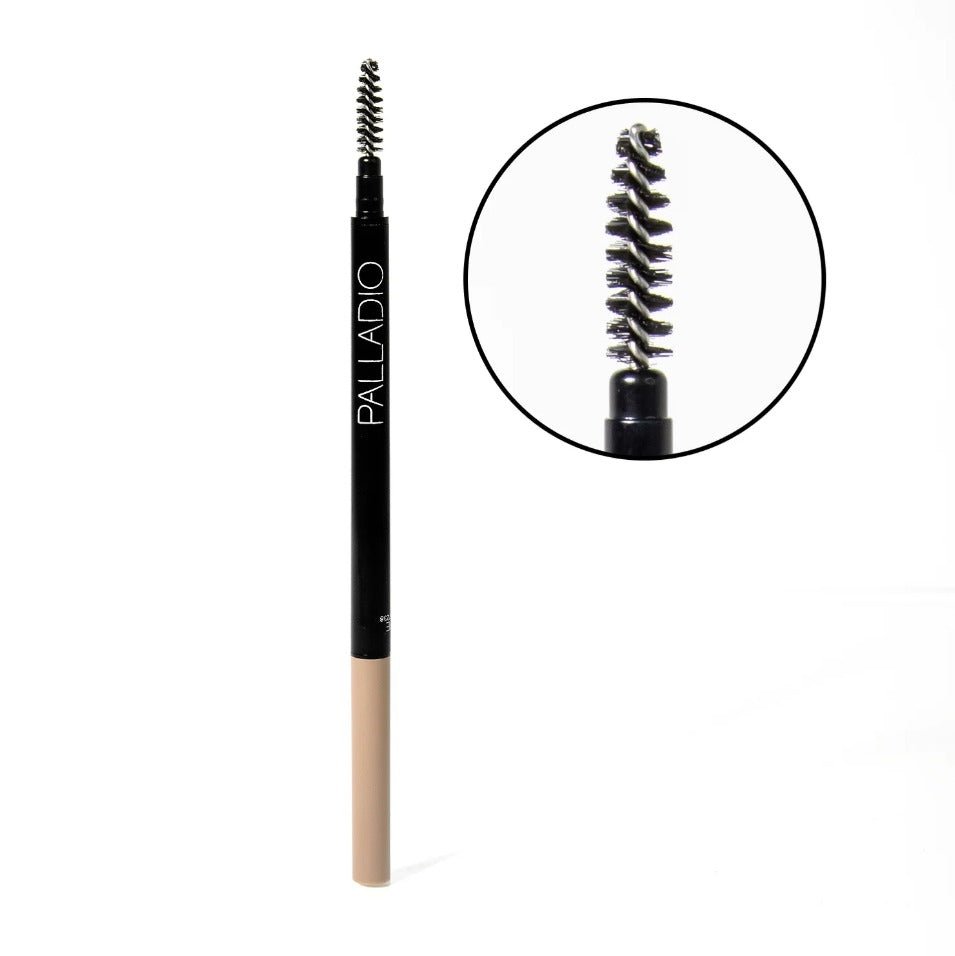 Glamour Us_Palladio_Makeup_Eyebrow Definer Micro Pencil_Taupe_MBR01 The best affordable Latina and Mexican makeup, beauty and cosmetics supply store in Chula Vista, San Diego