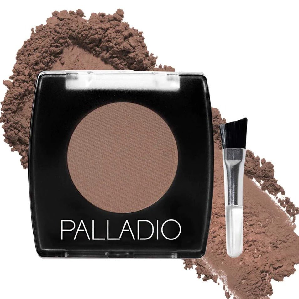 Glamour Us_Palladio_Makeup_Eyebrow Powder_Soft Brown_PBP04 The best affordable Latina and Mexican makeup, beauty and cosmetics supply store in Chula Vista, San Diego