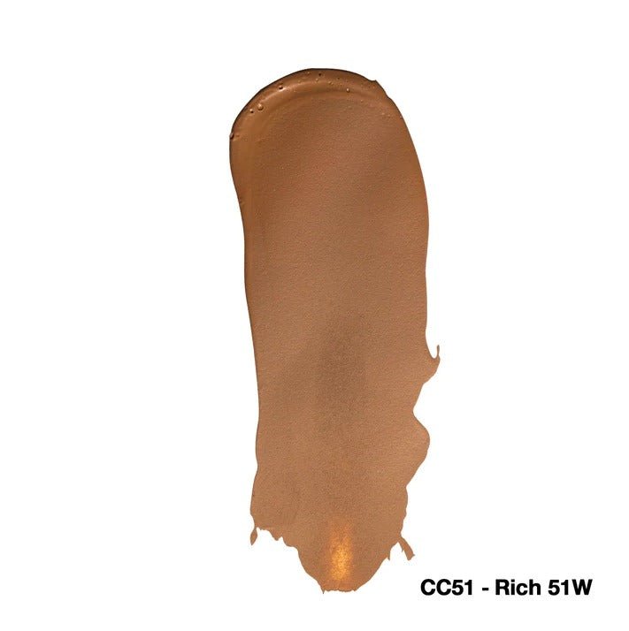 Glamour Us_Palladio_Makeup_CC Cream Full - Coverage Color Correcting + Skincare_Rich 51W - Warm_CC51 The best affordable Latina and Mexican makeup, beauty and cosmetics supply store in Chula Vista, San Diego