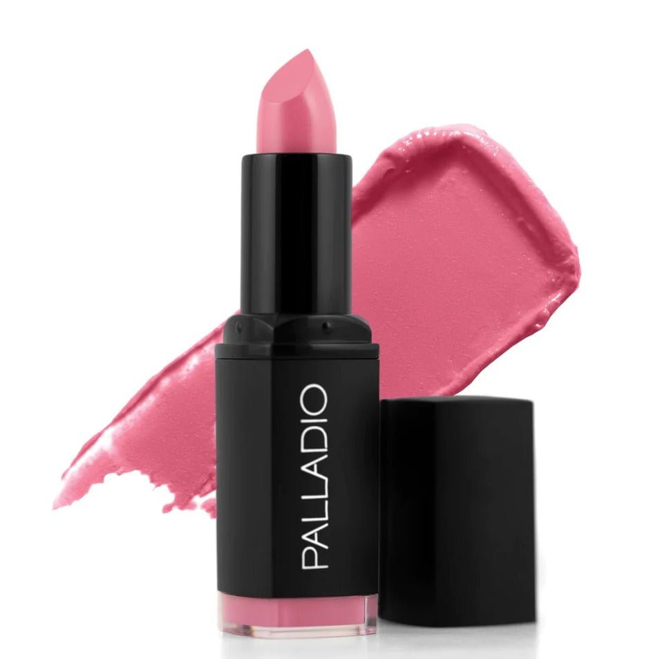 Glamour Us_Palladio_Makeup_Dreamy Matte Lipstick_Bella Pink_HLM05 The best affordable Latina and Mexican makeup, beauty and cosmetics supply store in Chula Vista, San Diego