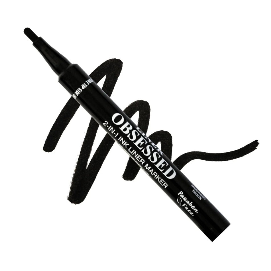 Glamour Us_Palladio_Makeup_Liner Obsessed | 2 - In - 1 Paddle Tip Eyeliner Marker__ELF03 The best affordable Latina and Mexican makeup, beauty and cosmetics supply store in Chula Vista, San Diego