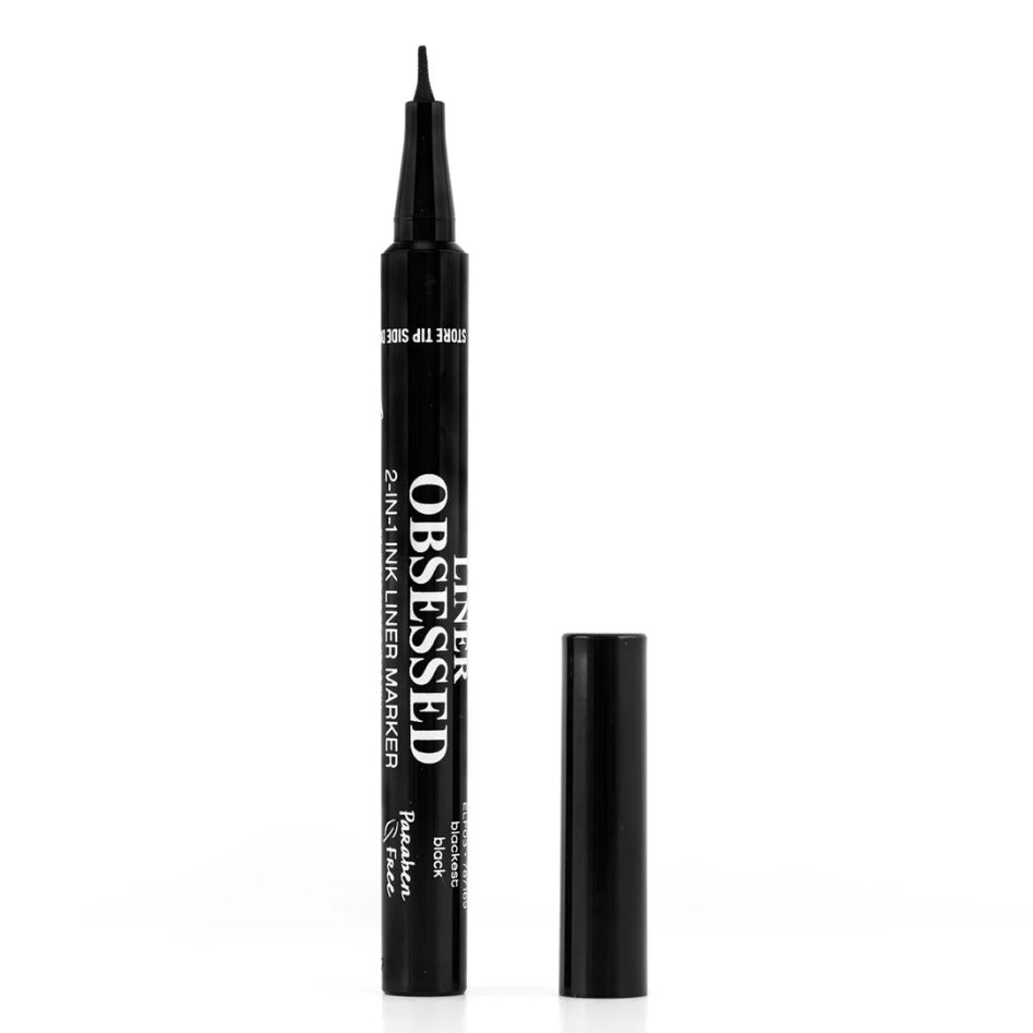 Glamour Us_Palladio_Makeup_Liner Obsessed | 2 - In - 1 Paddle Tip Eyeliner Marker__ELF03 The best affordable Latina and Mexican makeup, beauty and cosmetics supply store in Chula Vista, San Diego