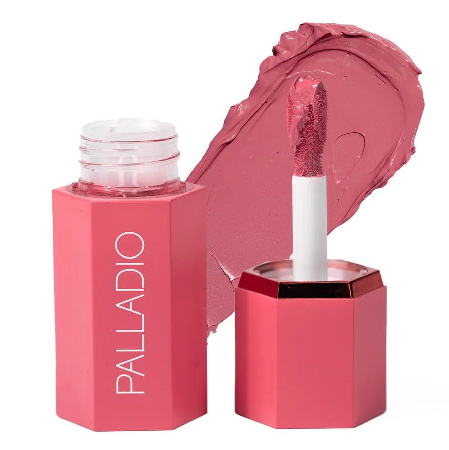 Glamour Us_Palladio_Makeup_Liquid Blush | 2 - In - 1 Cheek & Lip Cream_Cool Pink_LIB05 The best affordable Latina and Mexican makeup, beauty and cosmetics supply store in Chula Vista, San Diego