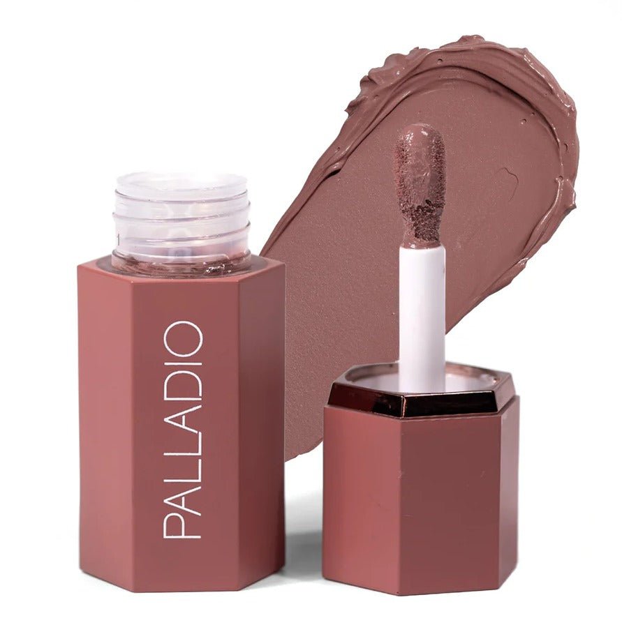Glamour Us_Palladio_Makeup_Liquid Blush | 2 - In - 1 Cheek & Lip Cream_Dusty Rose_LIB04 The best affordable Latina and Mexican makeup, beauty and cosmetics supply store in Chula Vista, San Diego