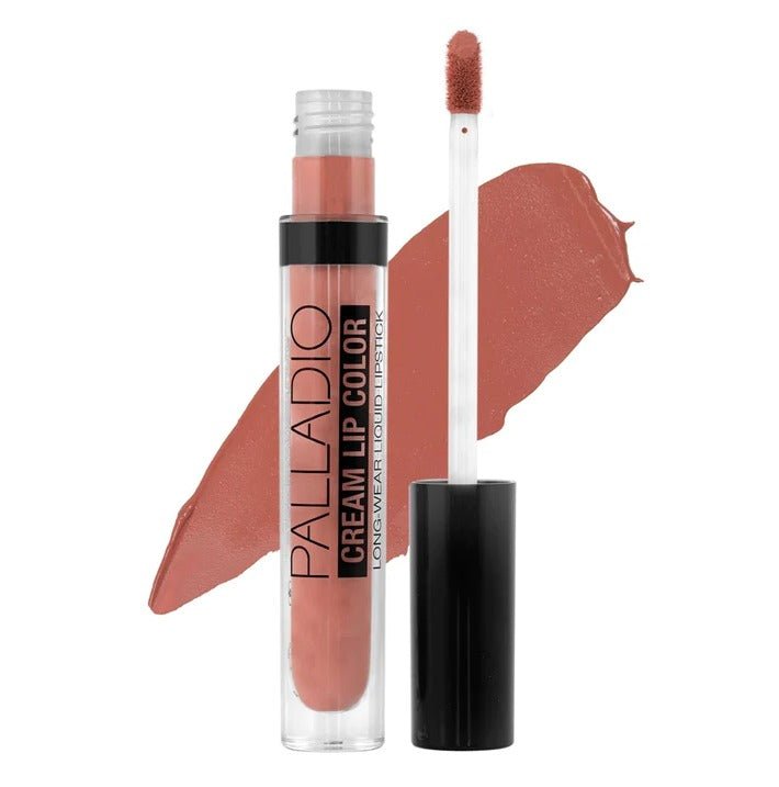 Glamour Us_Palladio_Makeup_Nude Matte Cream Lip Color_B Day Suit_LWL80 The best affordable Latina and Mexican makeup, beauty and cosmetics supply store in Chula Vista, San Diego