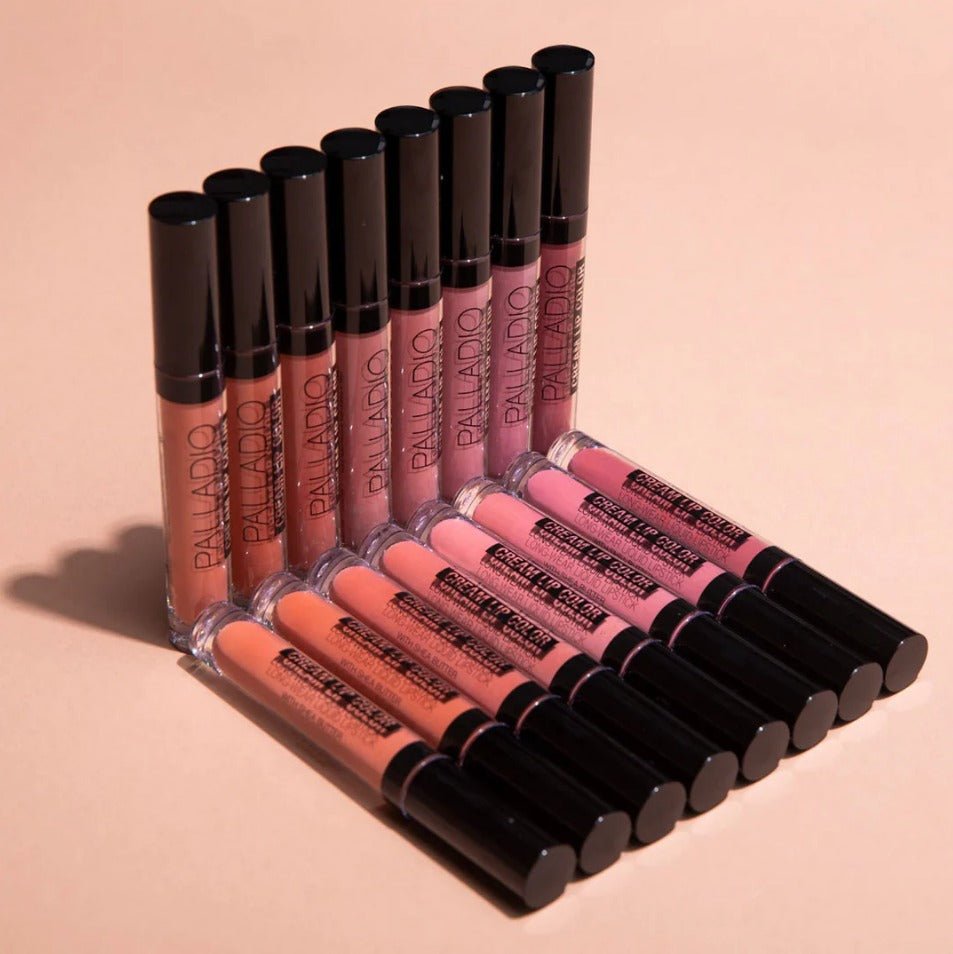 Glamour Us_Palladio_Makeup_Nude Matte Cream Lip Color_Nakie_LWL10 The best affordable Latina and Mexican makeup, beauty and cosmetics supply store in Chula Vista, San Diego