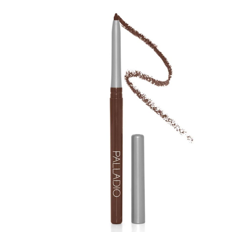 Glamour Us_Palladio_Makeup_Retractable Waterproof Liquid Eyeliner_Brownie_PRE04 The best affordable Latina and Mexican makeup, beauty and cosmetics supply store in Chula Vista, San Diego
