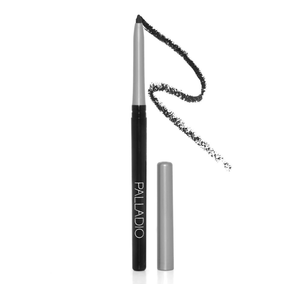 Glamour Us_Palladio_Makeup_Retractable Waterproof Liquid Eyeliner_Pure Black_PRE01 The best affordable Latina and Mexican makeup, beauty and cosmetics supply store in Chula Vista, San Diego