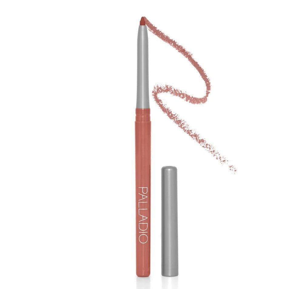 Glamour Us_Palladio_Makeup_Retractable Waterproof Lip Liner Pencil_Nearly Nude_PRL12 The best affordable Latina and Mexican makeup, beauty and cosmetics supply store in Chula Vista, San Diego