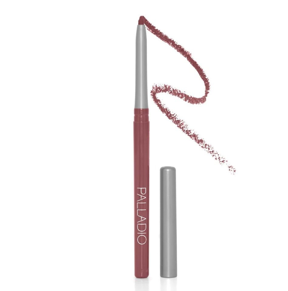 Glamour Us_Palladio_Makeup_Retractable Waterproof Lip Liner Pencil_Plum_PRL02 The best affordable Latina and Mexican makeup, beauty and cosmetics supply store in Chula Vista, San Diego