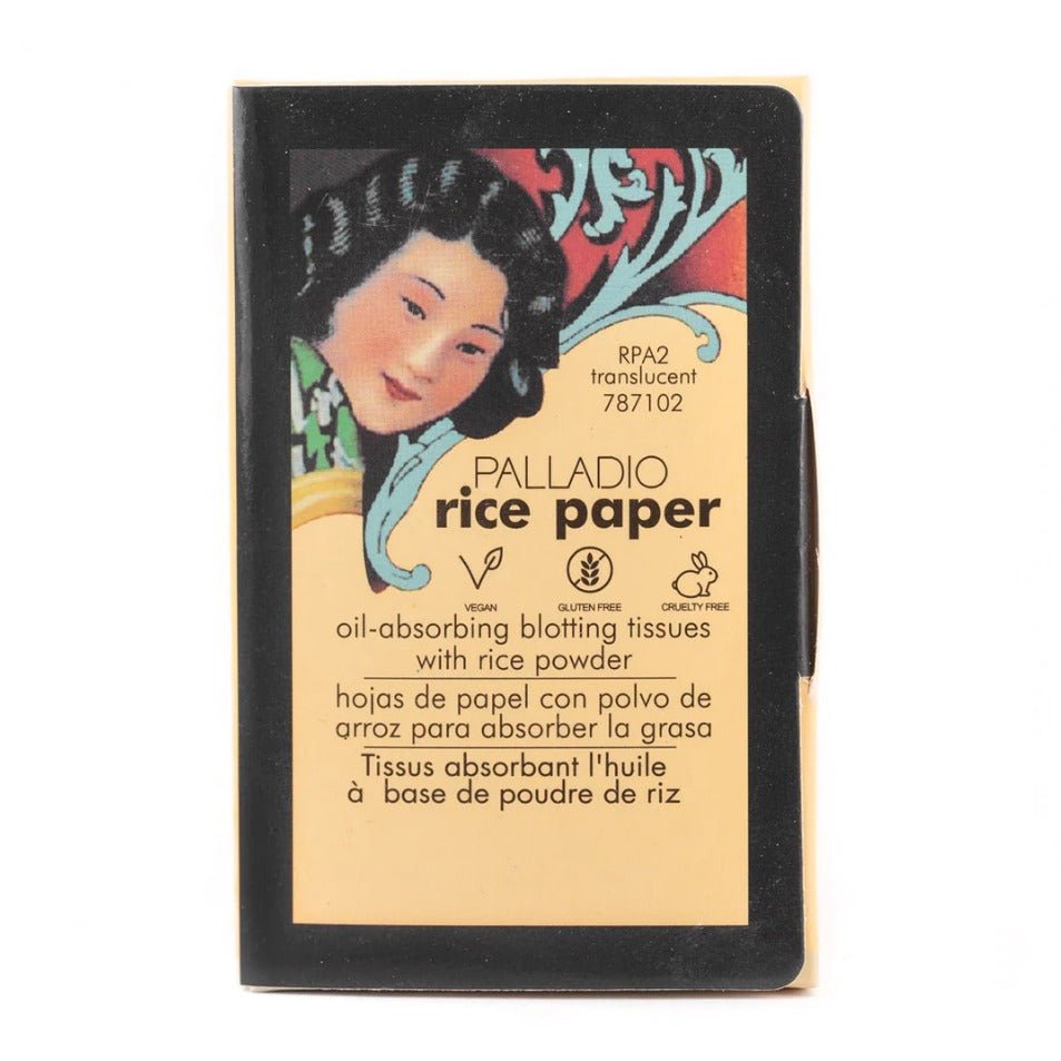 Glamour Us_Palladio_Makeup_Rice Paper Oil Blotting Sheets_Translucent_RPA2 The best affordable Latina and Mexican makeup, beauty and cosmetics supply store in Chula Vista, San Diego
