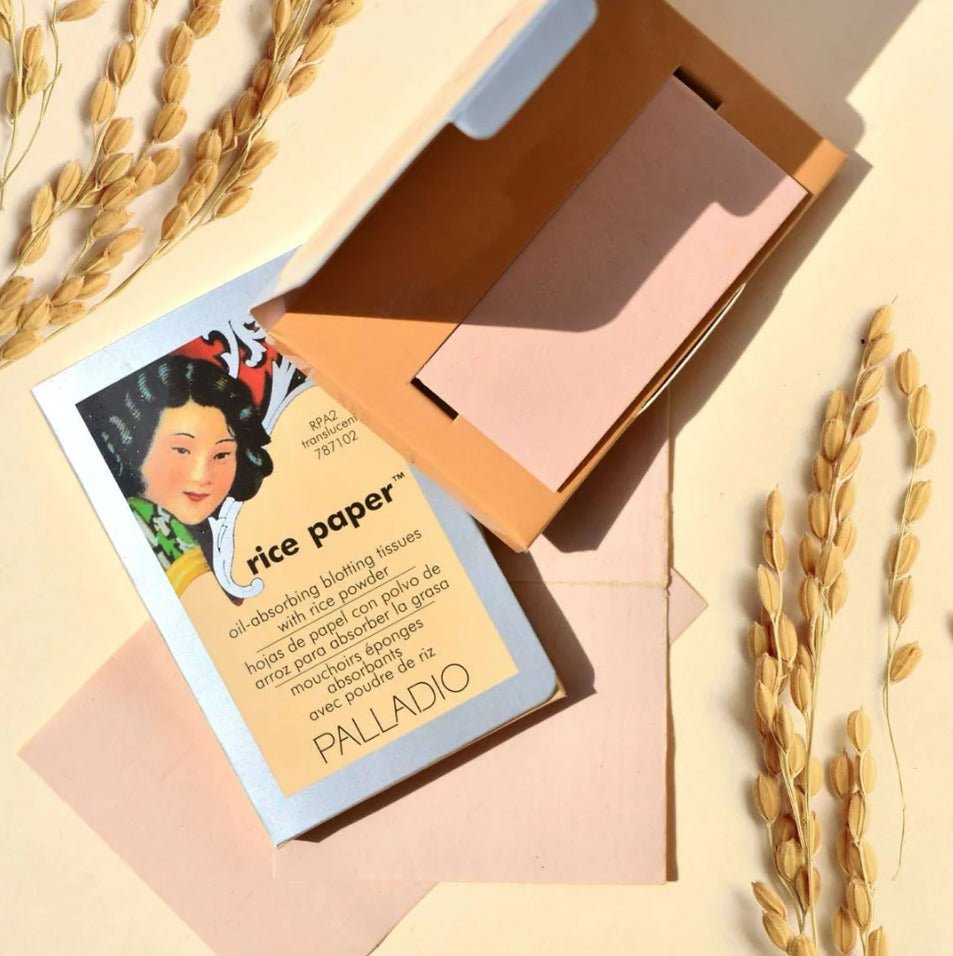 Glamour Us_Palladio_Makeup_Rice Paper Oil Blotting Sheets_Translucent_RPA2 The best affordable Latina and Mexican makeup, beauty and cosmetics supply store in Chula Vista, San Diego