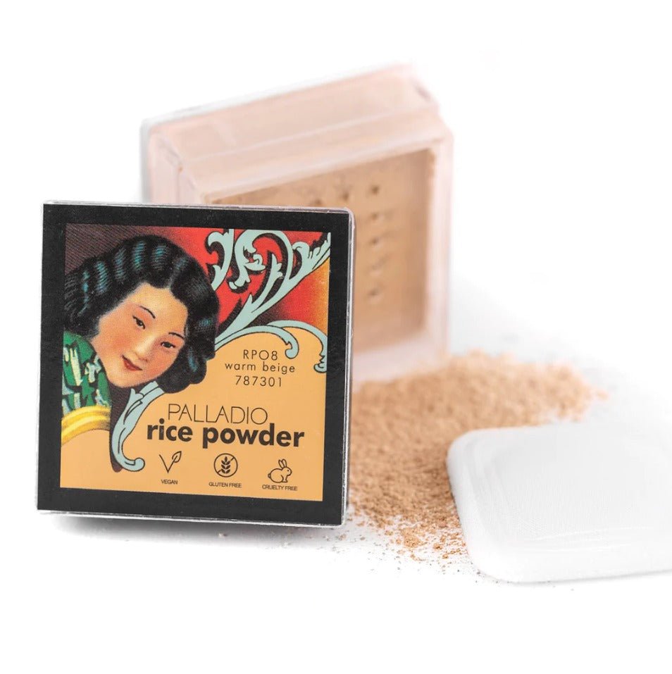 Glamour Us_Palladio_Makeup_Rice Powder_Warm Beige_RP08 The best affordable Latina and Mexican makeup, beauty and cosmetics supply store in Chula Vista, San Diego