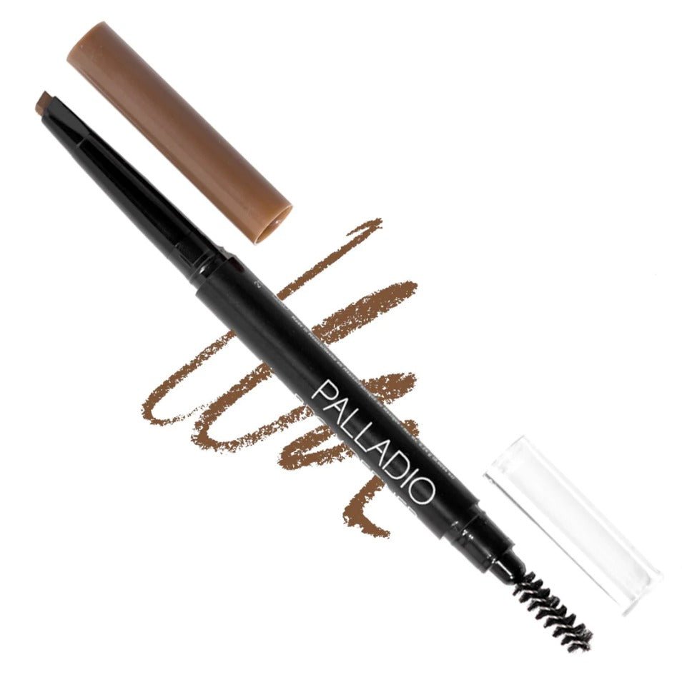Glamour Us_Palladio_Makeup_The Brow Definer - Retractable Eyebrow Pencil_Caramel_PBD02 The best affordable Latina and Mexican makeup, beauty and cosmetics supply store in Chula Vista, San Diego