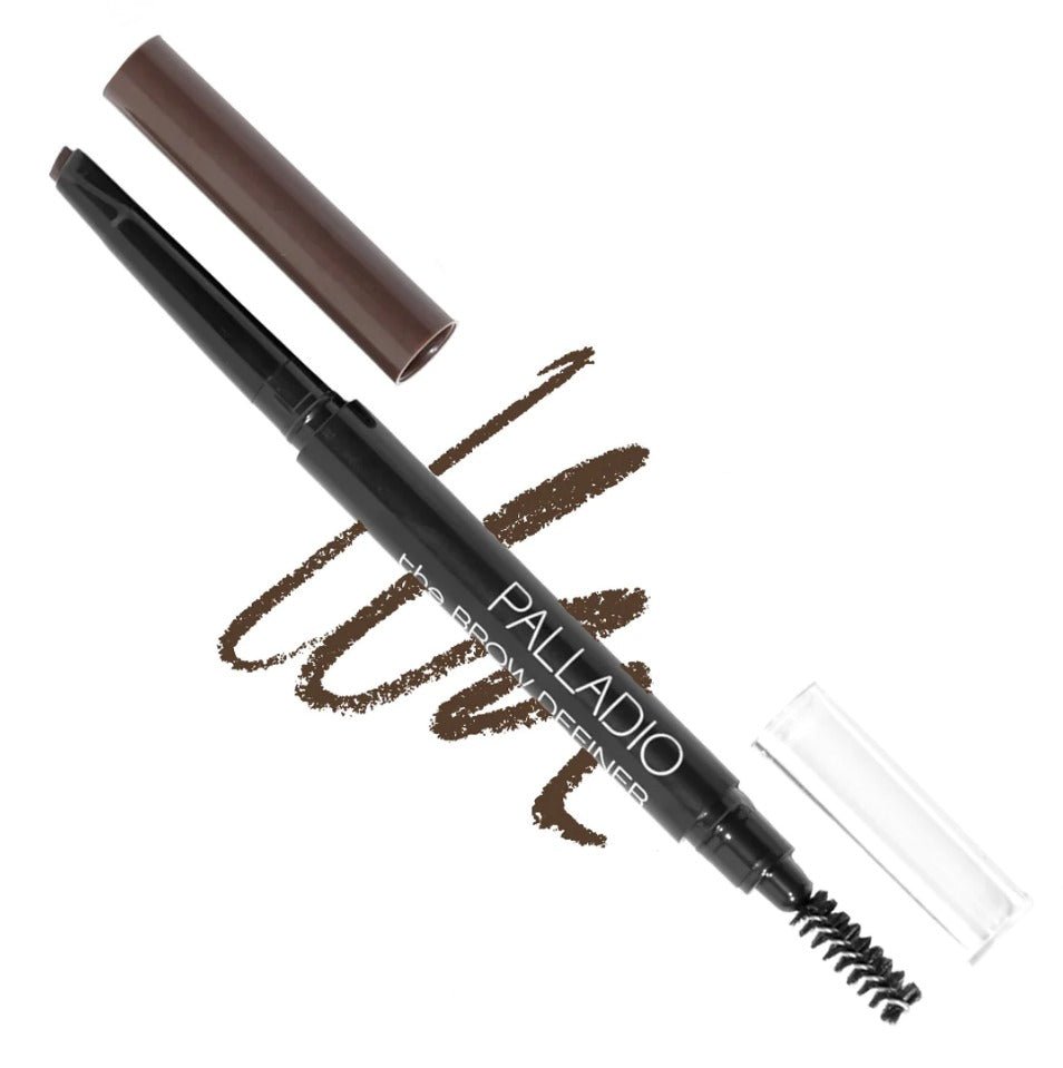 Glamour Us_Palladio_Makeup_The Brow Definer - Retractable Eyebrow Pencil_Dark Brown_PBD04 The best affordable Latina and Mexican makeup, beauty and cosmetics supply store in Chula Vista, San Diego