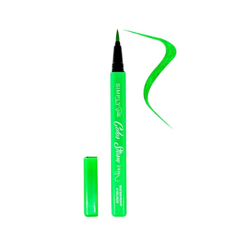 Glamour Us_Simply Bella_Makeup_Color Storm Waterproof Eyeliner_Orange_S031 - 03 The best affordable Latina and Mexican makeup, beauty and cosmetics supply store in Chula Vista, San Diego