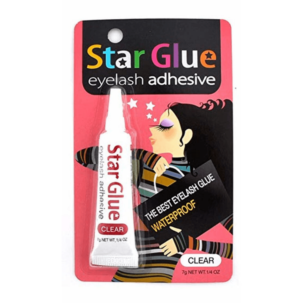 Glamour Us_Star Glue_Lashes_Clear - Waterproof Lash Adhesive 7 g.__STAR - GLUE - CLEAR The best affordable Latina and Mexican makeup, beauty and cosmetics supply store in Chula Vista, San Diego