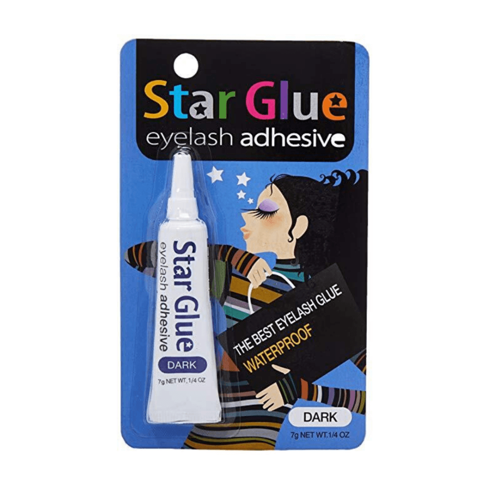 Glamour Us_Star Glue_Lashes_Dark - Waterproof Lash Adhesive 7 g.__STAR - GLUE - DARK The best affordable Latina and Mexican makeup, beauty and cosmetics supply store in Chula Vista, San Diego