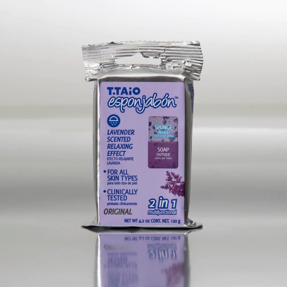 Glamour Us_T.TAiO_Skincare_Esponjabon Relajante de Lavanda__TTAIO - LAVENDER The best affordable Latina and Mexican makeup, beauty and cosmetics supply store in Chula Vista, San Diego