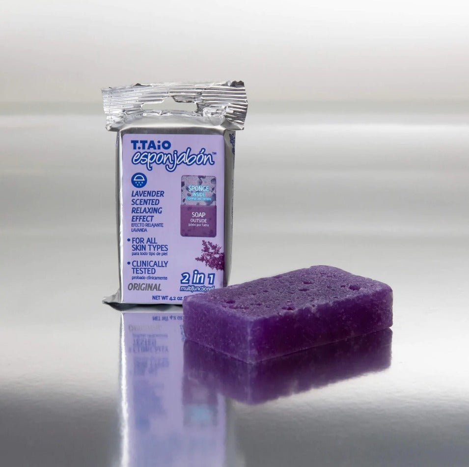 Glamour Us_T.TAiO_Skincare_Esponjabon Relajante de Lavanda__TTAIO - LAVENDER The best affordable Latina and Mexican makeup, beauty and cosmetics supply store in Chula Vista, San Diego